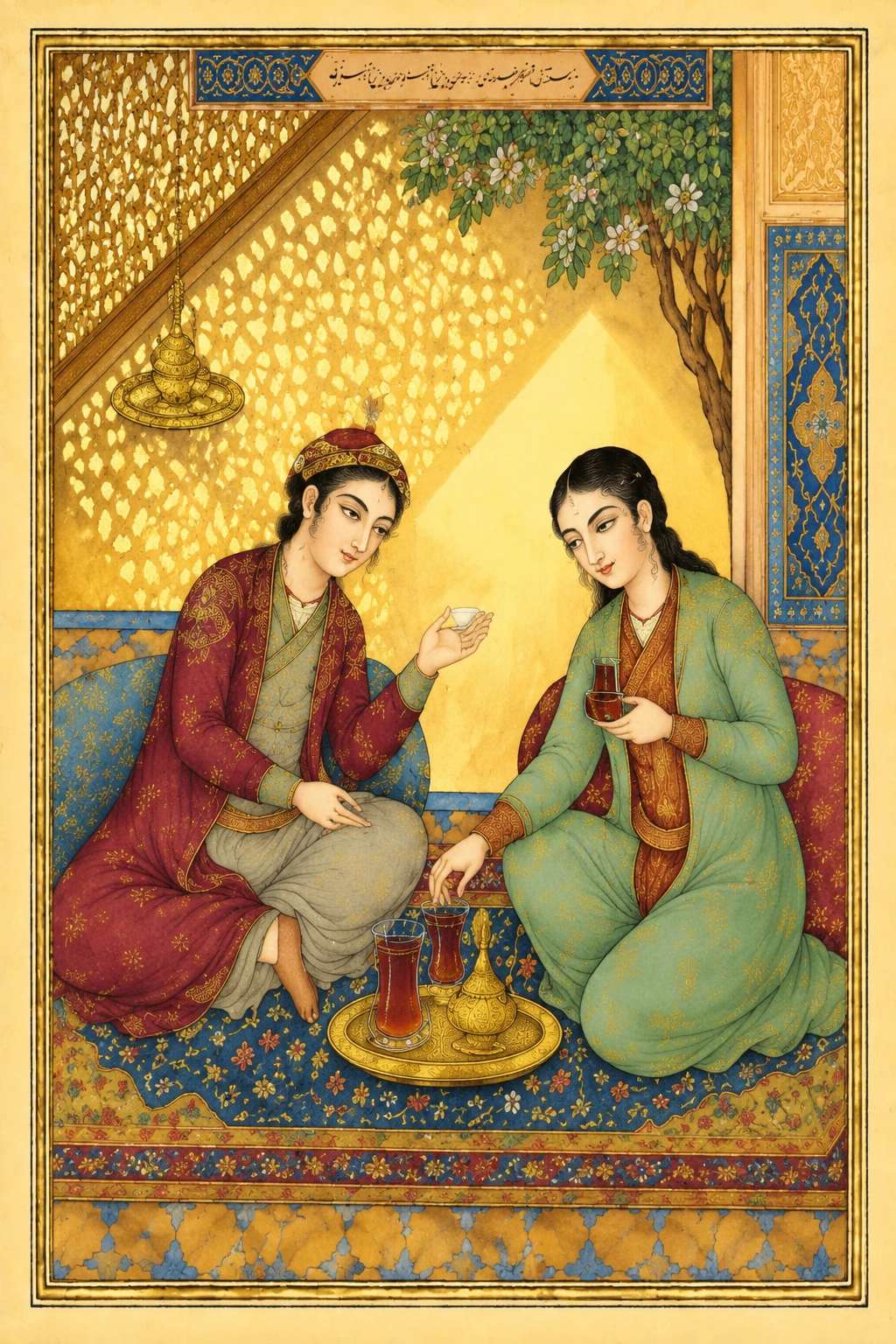 چایخانه وبلایت - نقالی و داستان