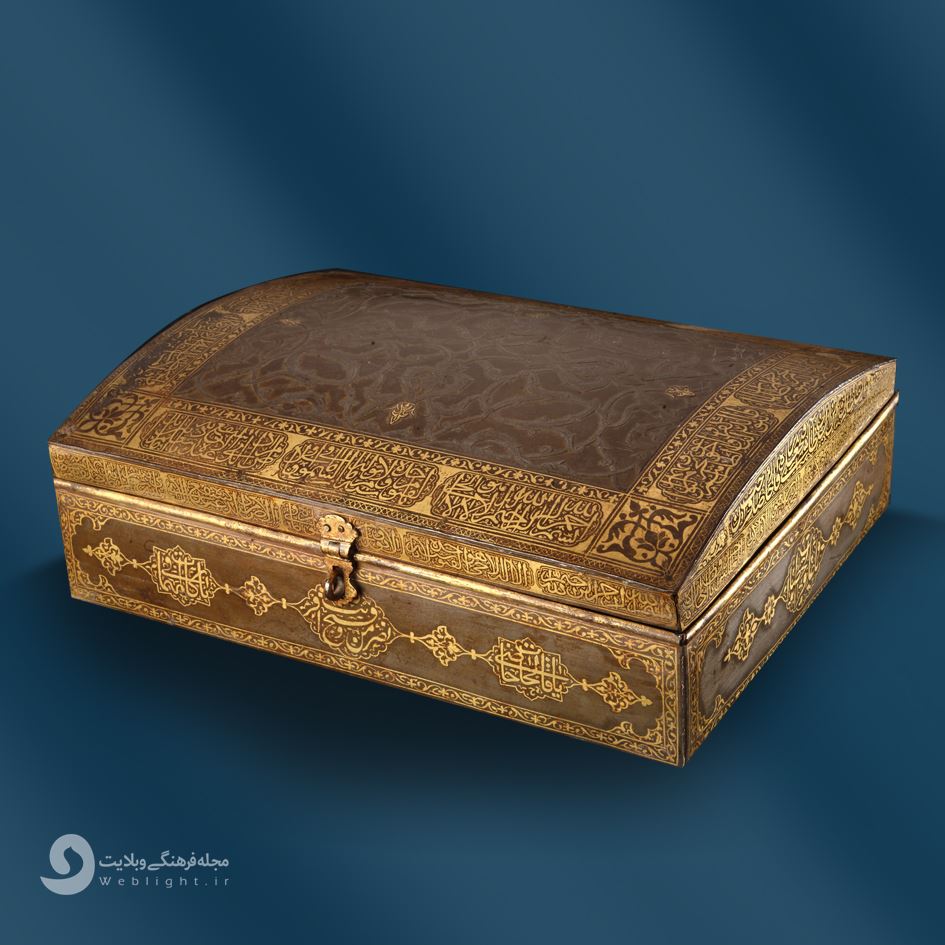 جعبه فولادی طلاکوب و محراب به موزه ملی ایران اضافه شد