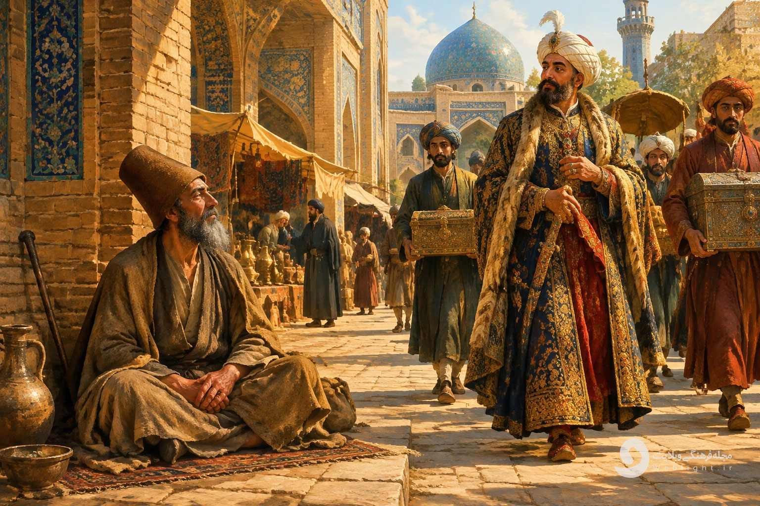 توانگر و درویش