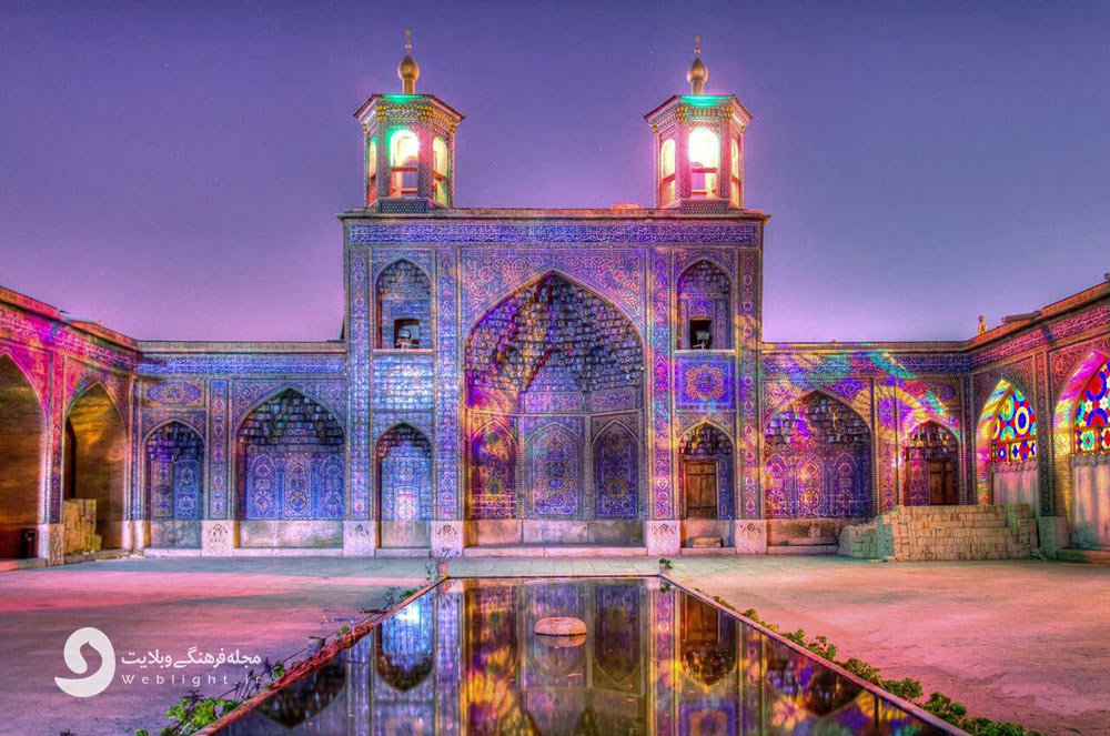 مسجد نصیر الملک؛ صورتی ترین مسجد دنیا