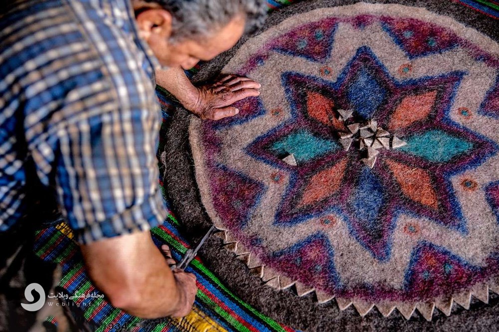 نمد مالی، فناوری بومی در پاسخ به شرایط اقلیمی نمد مالی، فناوری بومی در پاسخ به شرایط اقلیمی