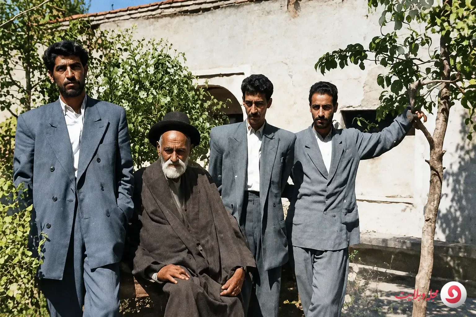 حاج آخوند باستانی پاریزی در سال 1334