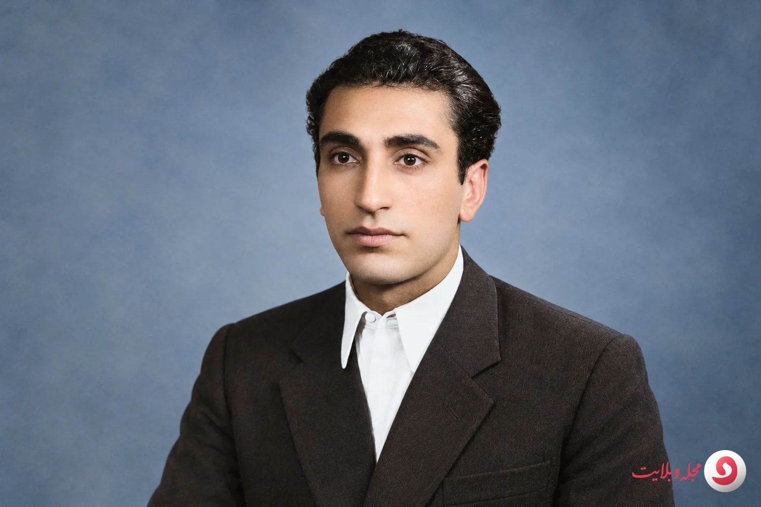محمد ابراهیم باستانی پاریزی در ایام جوانی