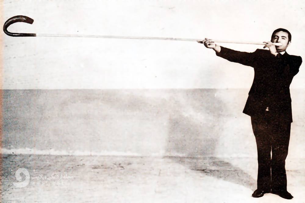 عکس قدیمی از نوازنده کرنا