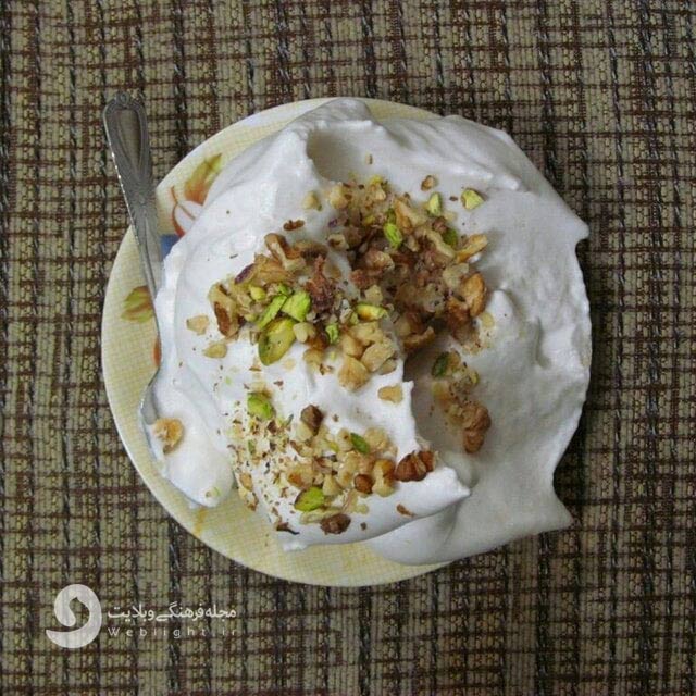 شیرینی کف