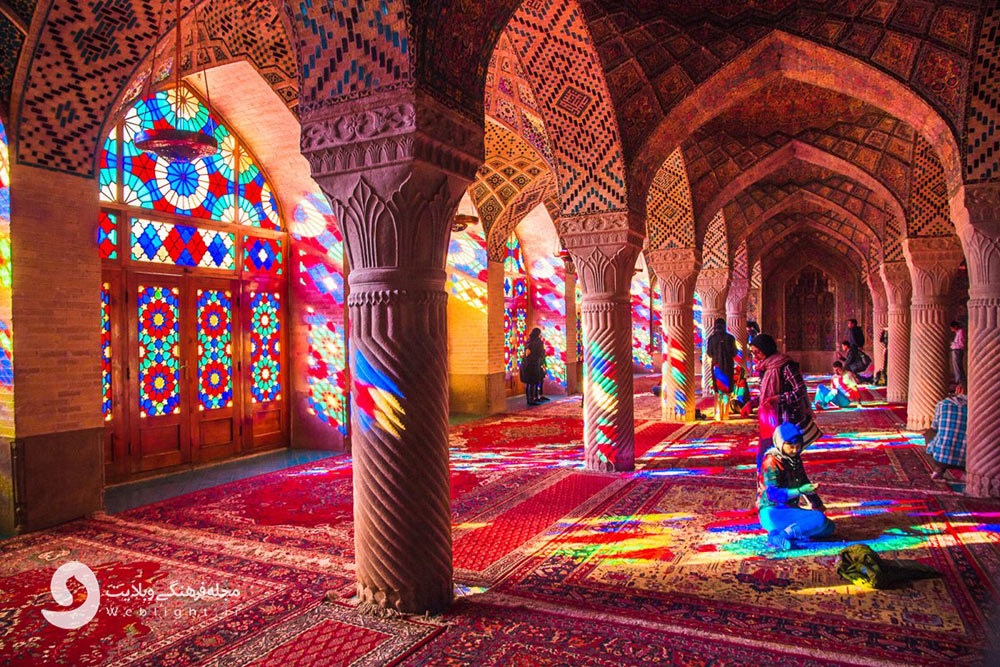 بازدید از مسجد نصیر الملک