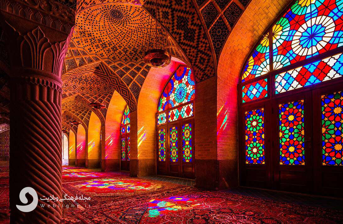 مسجد نصیر الملک مسجد صورتی