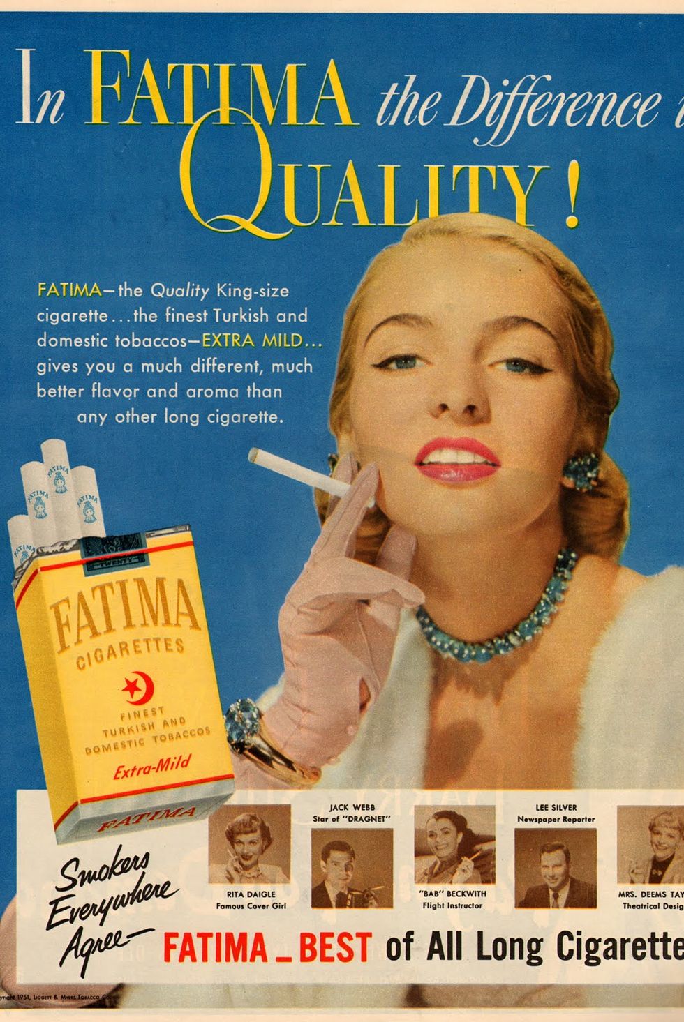 تبلیغات سیگار زنان