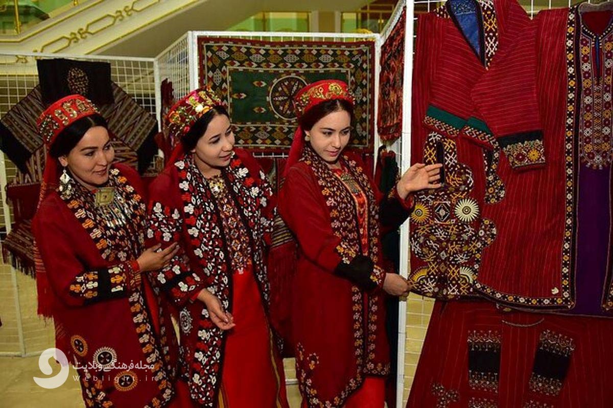 ثبت جهانی سوزن دوزی ترکمن